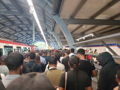 Gobierno inicia pruebas de extensión 2C del Metro de Santo Domingo