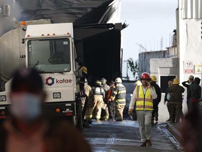 Incendio en empresa plásticos Haina controlado en un 95 %