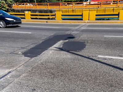 Intervienen parcialmente las juntas del puente Duarte