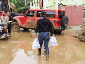 La Dasac asiste a familias afectadas por lluvias en la región norte