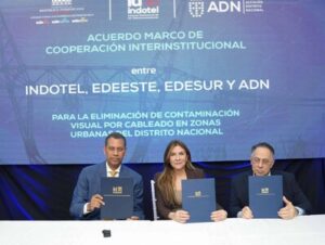 Retirarán y reducirán cableados en el Distrito Nacional