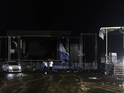 Suspenden por lluvia fiesta del Metro Fest en Los Alcarrizos