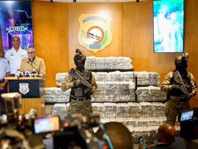 564 paquetes de cocaína fueron incautadas en costas de Barahona