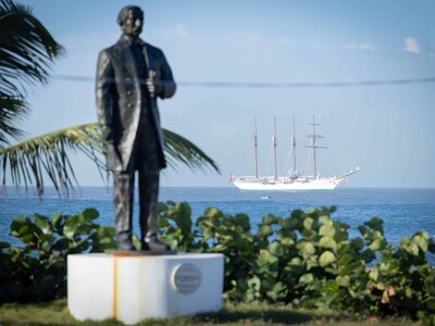 Buque escuela Juan Sebastián de Elcano vuelve a RD