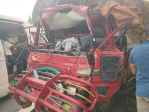 Accidente tránsito múltiple en carretera Sánchez-Samaná deja un herido