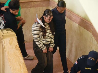 audiencia de medida coerción en Santiago por agresión a agente