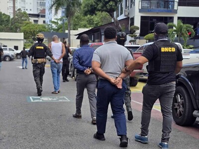 DNCD captura fugitivos vinculados a decomiso de cocaína en el AILA