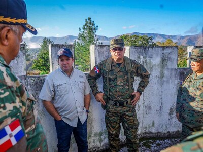 Ministros realizan recorrido fronterizo República Dominicana por seguridad