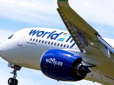 Pasajeros varados en el AILA de World2Fly fueron llevados a hoteles