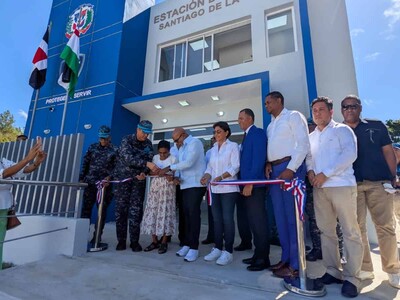 Policía Nacional inaugura nueva dotación en Dajabón