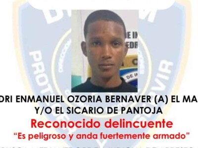 SDO: Policía mata “el Sicario de Pantoja” tras enfrentarse a patrulla