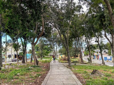 Vecinos de Villa Carmen exigen rescate de parque comunitario