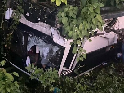 Al menos 25 heridos deja accidente en la autopista del Nordeste