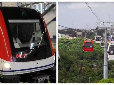 Se reanudan los servicios del Metro y Teleférico