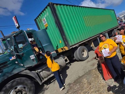 Semana Santa: mujeres en la Vía distribuye kits y mensajes preventivos