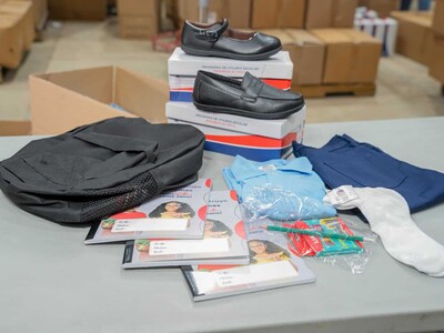 Inabie inicia distribución de útiles escolares para estudiantes
