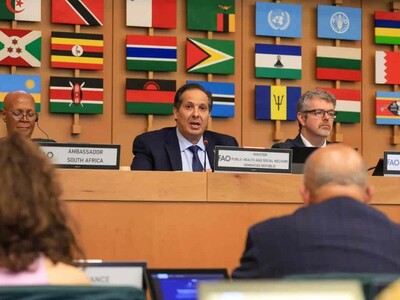Víctor Atallah destaca en Roma la nutrición en República Dominicana