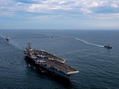 Así es el USS Nimitz, el buque visitado por autoridades dominicana