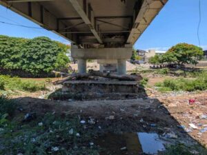 Puente internacional Masacre presenta deterioro y riesgo para el tráns