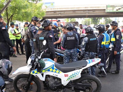 Retienen 46 motocicletas durante operativo en paradas del GSD