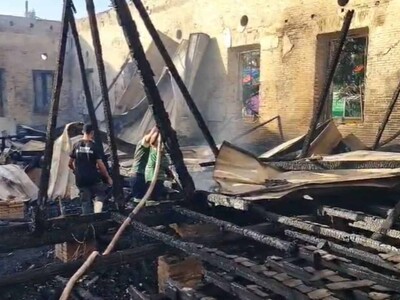 Incendio en logia de Puerto Plata habría sido causado por palomas
