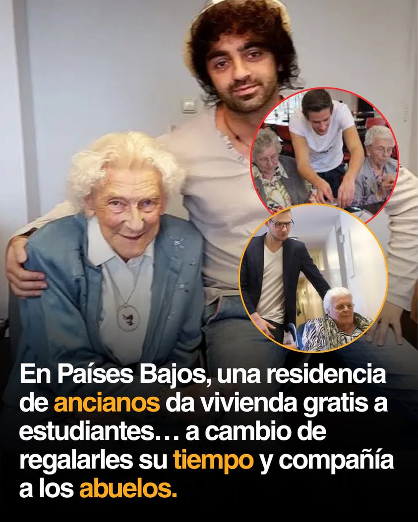 🧡 UNA RESIDENCIA DE ANCIANOS LES DA VIVIENDA GRATIS A ESTUDIANTES… A CAMBIO DE ALGO QUE NO SE PAGA CON DINERO En Países...