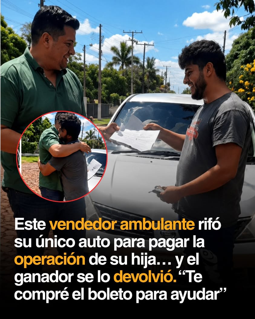 🚗 RIFÓ SU ÚNICO AUTO PARA SALVAR A SU HIJA… Y EL GANADOR HIZO ALGO QUE NADIE ESPERABA Alberto Carísimo es un vendedor a...