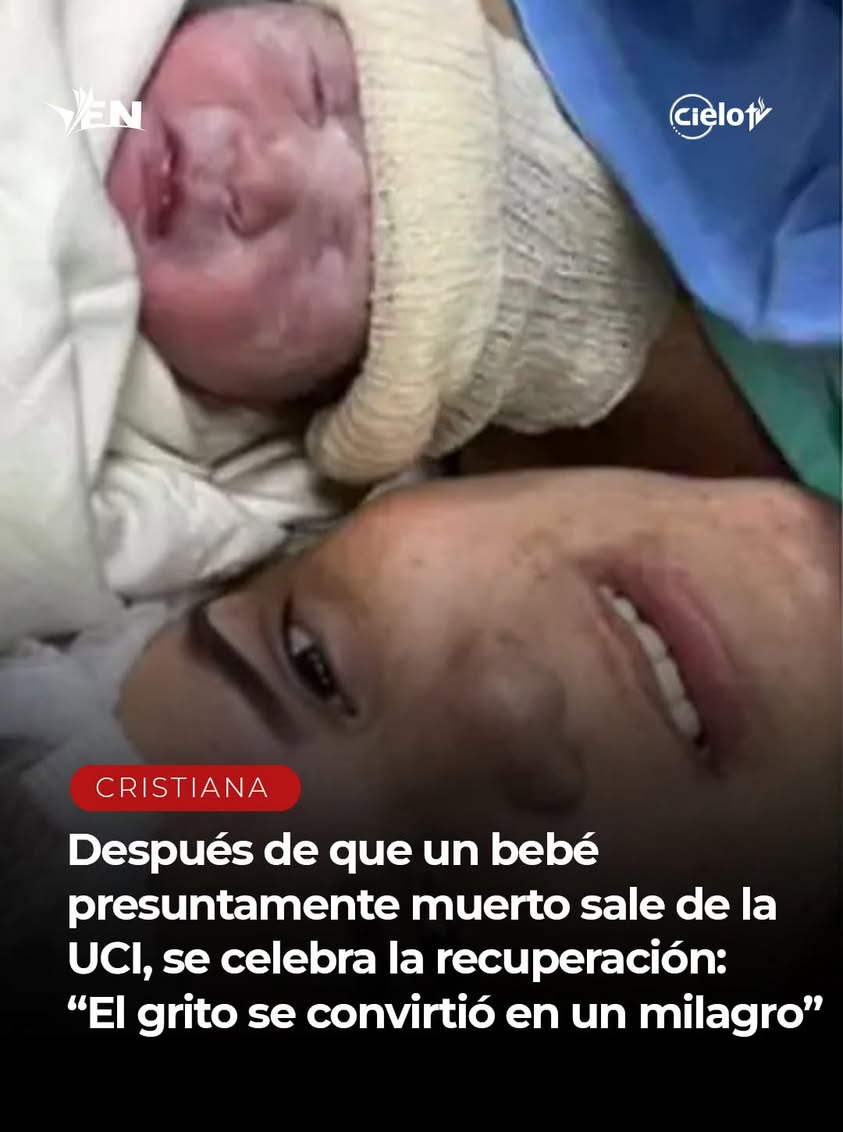 El bebé Noah Gabriel da Cruz Santos, quien ganó atención nacional luego de ser dado por muerto y encontrado con signos v...