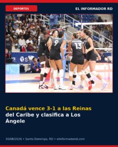 Canadá vence 3-1 a las Reinas del Caribe y clasifica a Los Ángeles 2028