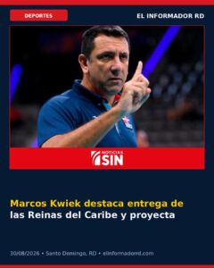 Marcos Kwiek destaca entrega de las Reinas del Caribe y proyecta ruta hacia Los Ángeles 2028