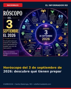 Horóscopo del 3 de septiembre de 2026: descubre qué tienen preparado los astros para tu signo