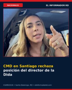CMD en Santiago rechaza posición del director de la Dida
