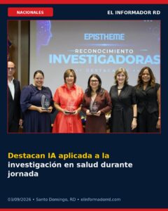 Destacan IA aplicada a la investigación en salud durante jornada científica en Santiago