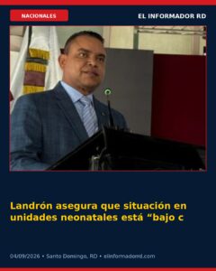 Landrón asegura que situación en unidades neonatales está “bajo control”