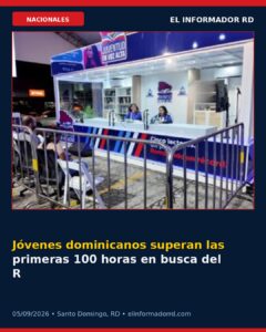 Jóvenes dominicanos superan las primeras 100 horas en busca del Récord Guinness de lectura