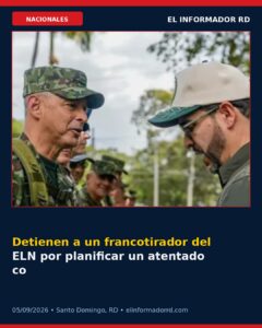 Detienen a un francotirador del ELN por planificar un atentado contra De la Espriella