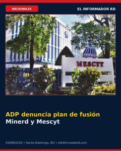 ADP denuncia plan de fusión Minerd y Mescyt