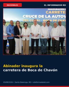 Abinader inaugura la carretera de Boca de Chavón