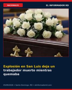 Explosión en San Luis deja un trabajador muerto mientras quemaba metales