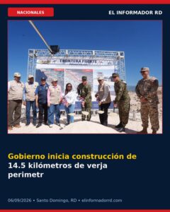 Gobierno inicia construcción de 14.5 kilómetros de verja perimetral fronteriza en Jimaní