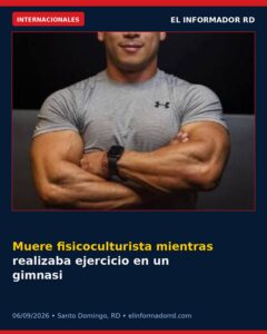 Muere fisicoculturista mientras realizaba ejercicio en un gimnasio de México
