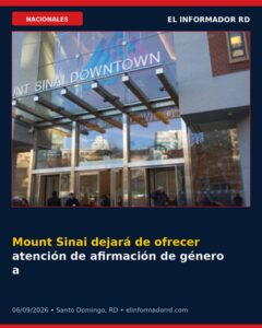 Mount Sinai dejará de ofrecer atención de afirmación de género a menores