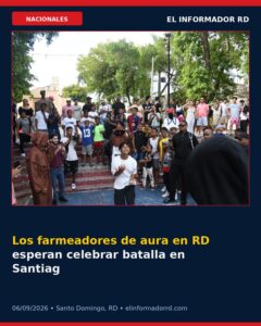 Los farmeadores de aura en RD esperan celebrar batalla en Santiago