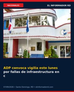 ADP convoca vigilia este lunes por fallas de infraestructura en centros educativos