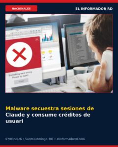 Malware secuestra sesiones de Claude y consume créditos de usuarios sin autorización