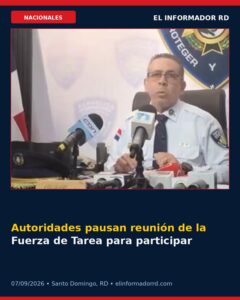 Autoridades pausan reunión de la Fuerza de Tarea para participar en jornada de oración