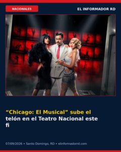 “Chicago: El Musical” sube el telón en el Teatro Nacional este fin de semana