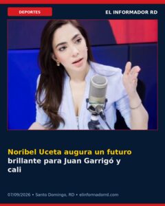 Noribel Uceta augura un futuro brillante para Juan Garrigó y califica como «jonrón» político discurso en congreso del PRM