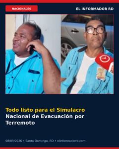 Todo listo para el Simulacro Nacional de Evacuación por Terremoto: Ciudadanos lo valoran de forma positiva
