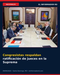 Congresistas respaldan ratificación de jueces en la Suprema